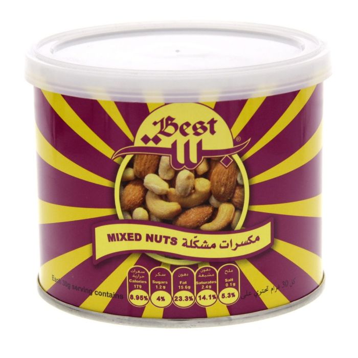 Best Mixed Nut Can 12x110gm