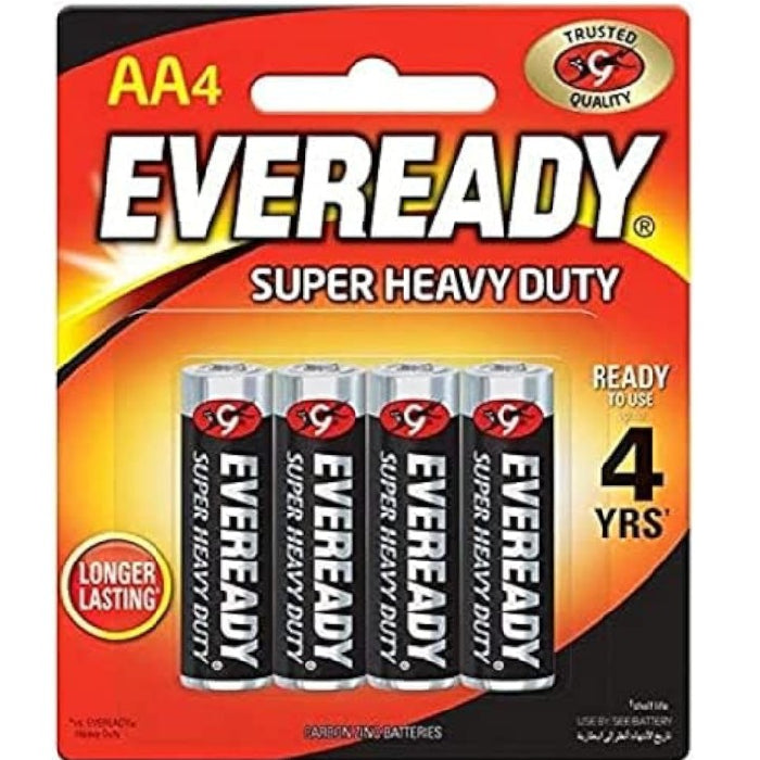 Eveready Battery C-Z 1215 BP4 AA 12x4's
