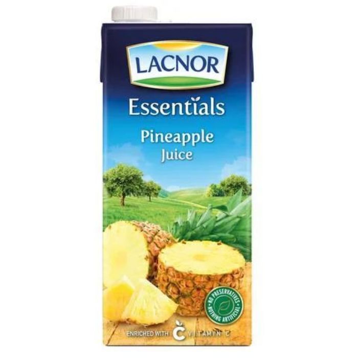 Lacnor Pineapple Juice 4x8x180ml