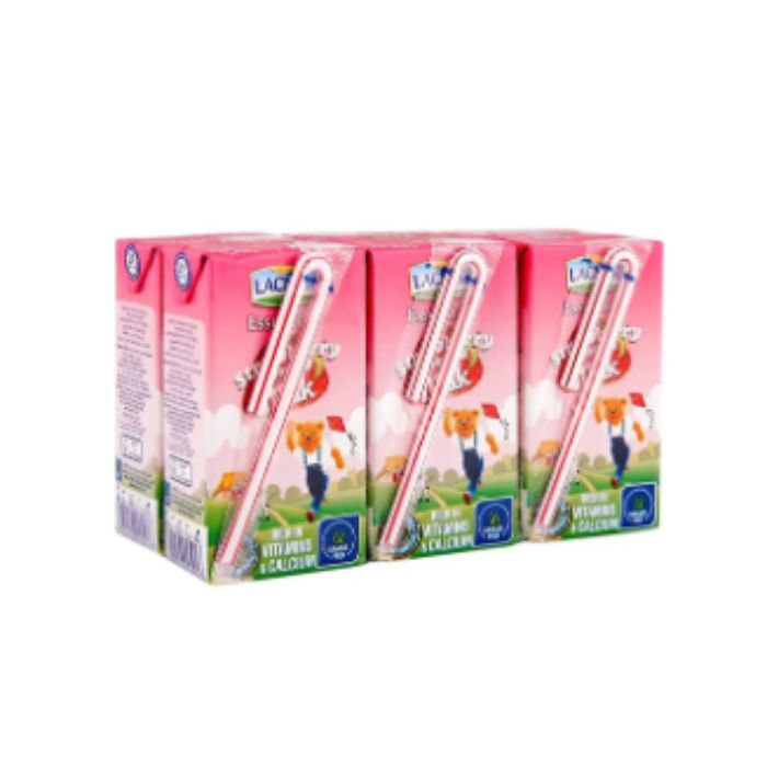 Lacnor Strawberry Junior Milk 4x6x125ml