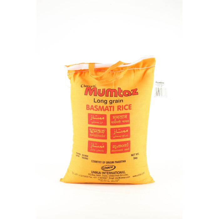 Mumtaz Basmati Rice 8x5kg