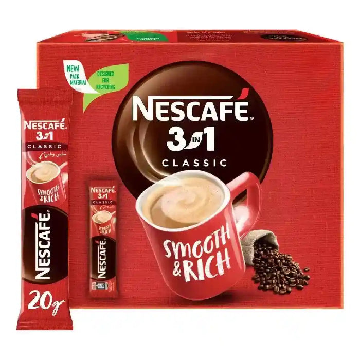 Nescafe My Cup (3 In 1) Box 12x24x20gm