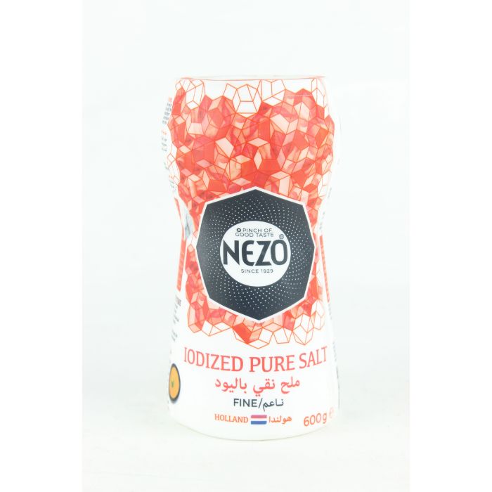 Nezo Red Iodized Fine Tablesalt 12x600gm