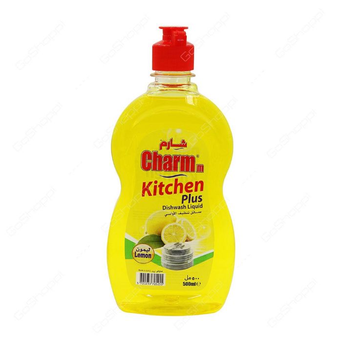 Charmm Dishwash Liquid Lemon 24x500ml
