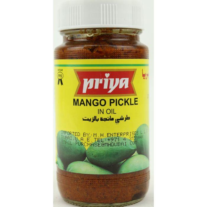 Priya Mango Pickle In Oil 24x300gm