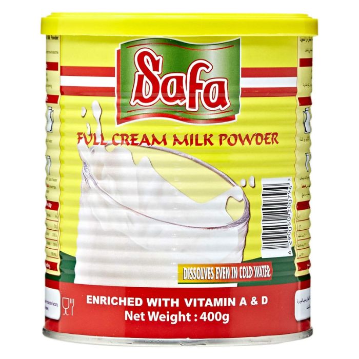 Safa Milk Powder Tin 24x400gm