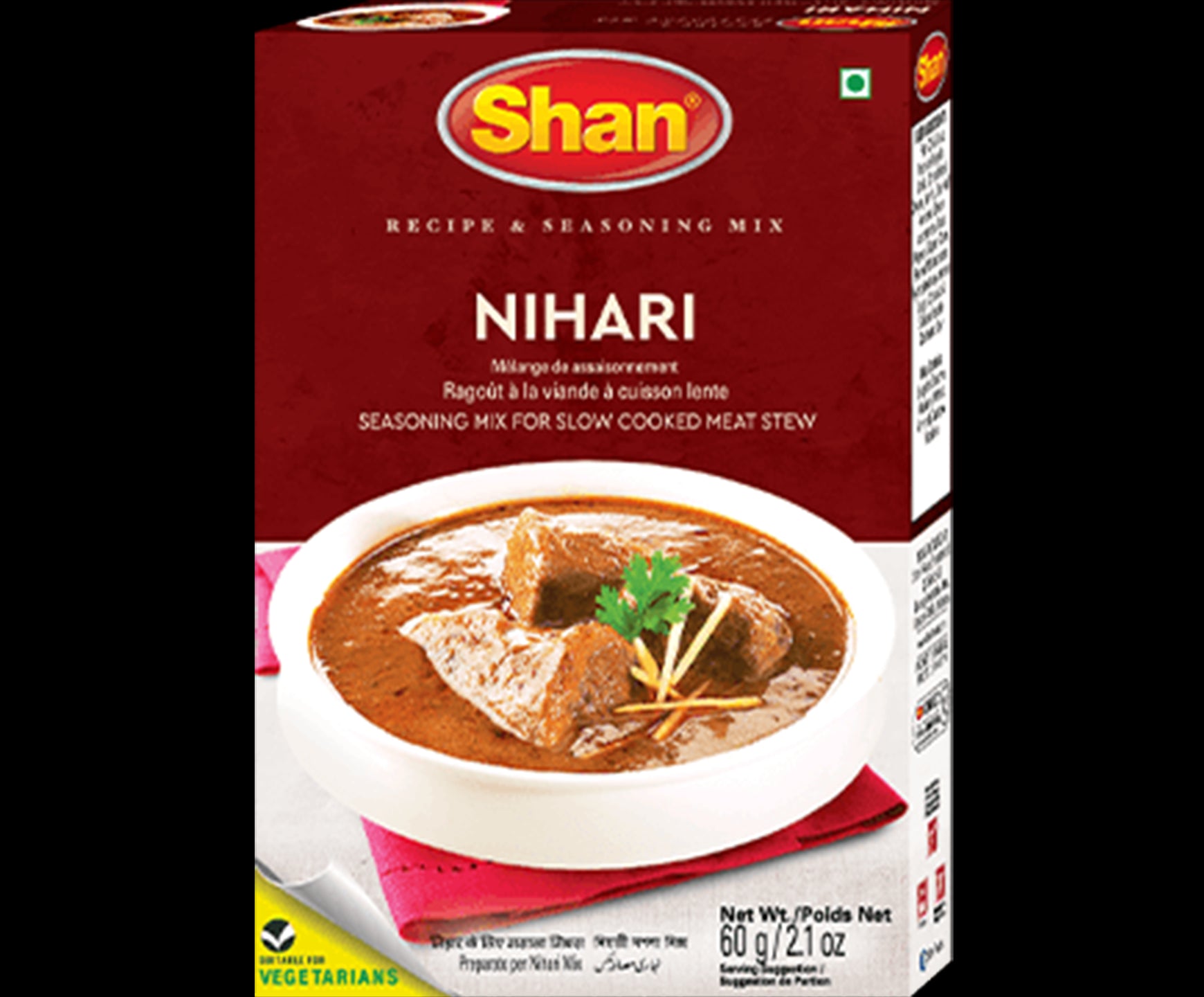 Shan Nihari Curry 24x6x60gm