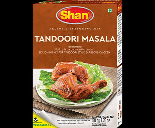 Shan Tandoori Chicken BBQ Mix 24x6x50gm