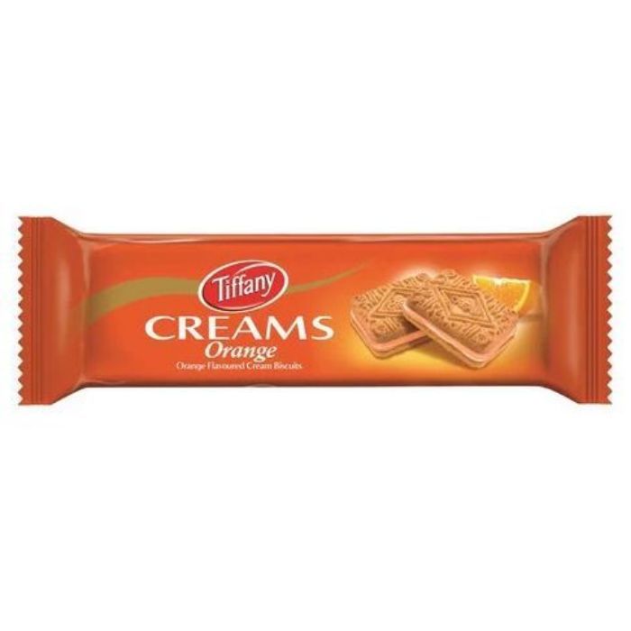 Tiffany Cream Biscuit Orange 24x80gm