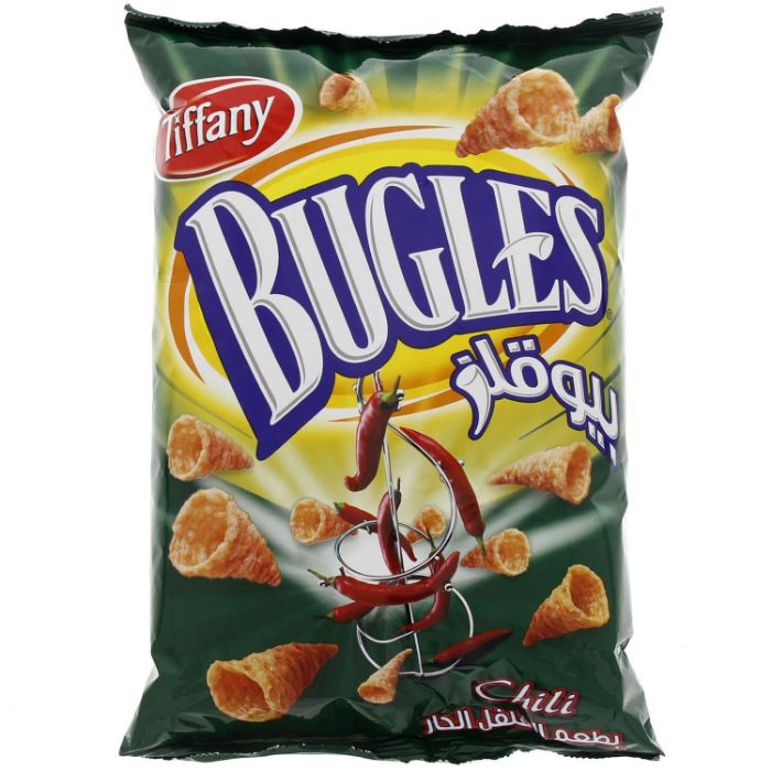 Tiffany Bugles Chilli 12x75gm
