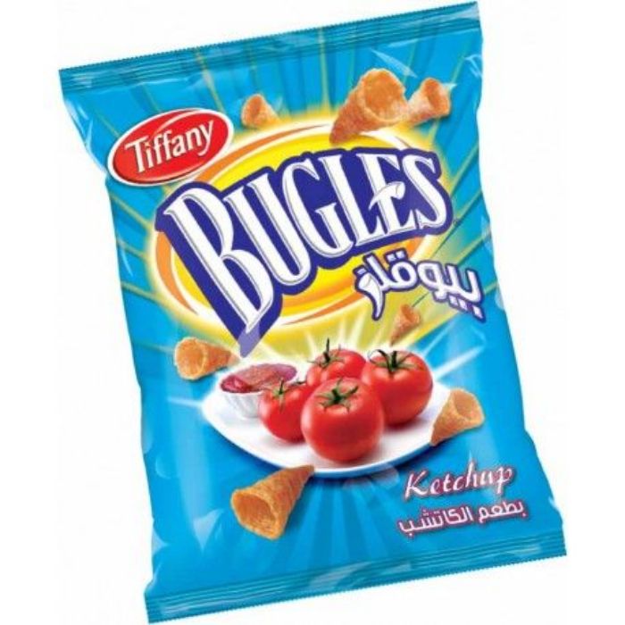 Tiffany Bugles Ketchup 12x75gm