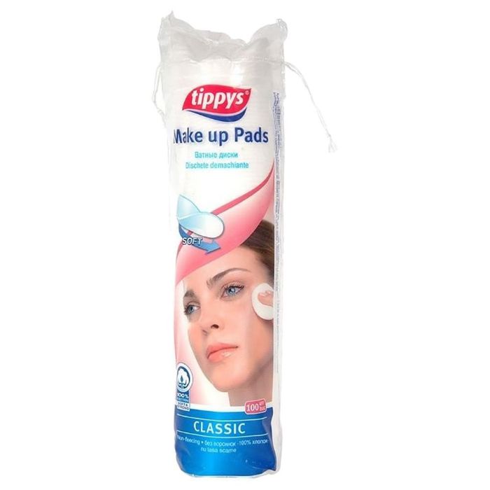 Tippys Make Up Pads Bag 24x80pcs