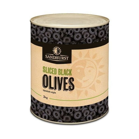 Sliced Olive Black 6x3kg