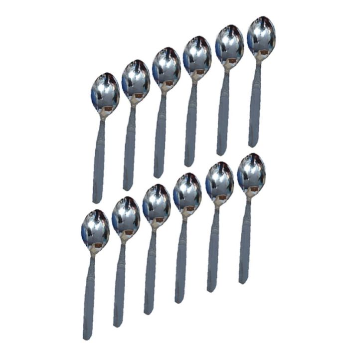 Steel Spoon (M) 1x12pcs