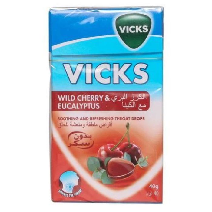 Vicks Cough Drop Cherry 20x40gm