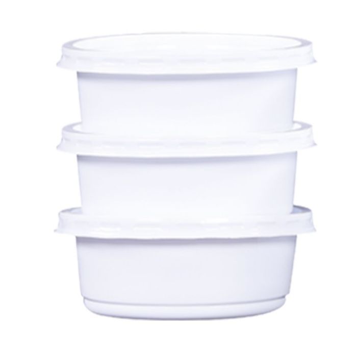 Plastic Bowl+Lid 1500x75ml