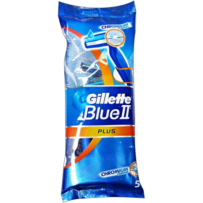 Gillette Blue II Plus U/G D/Razor 2x48s