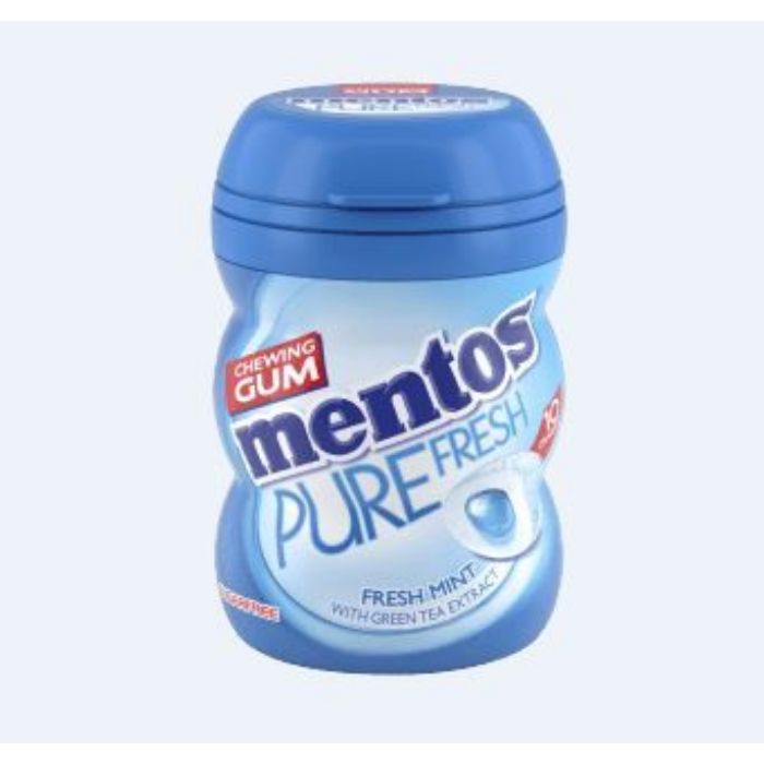Mentos Gum Mint Flavoured Bottles 6x54gm