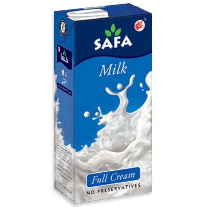 Safa Full Cream Milk 3x4x1ltr