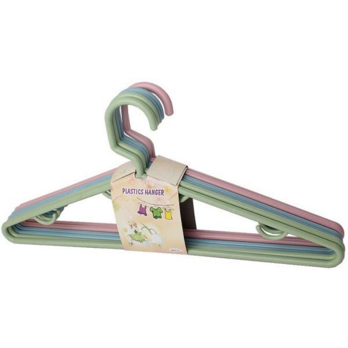 Plastic hanger 1x6pcs