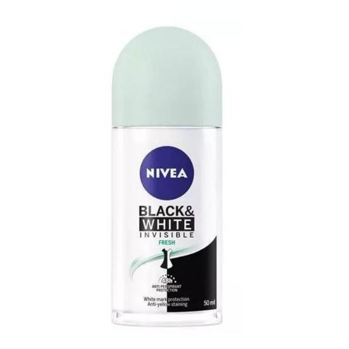 Nivea Roll On Black & White (W) 50ml