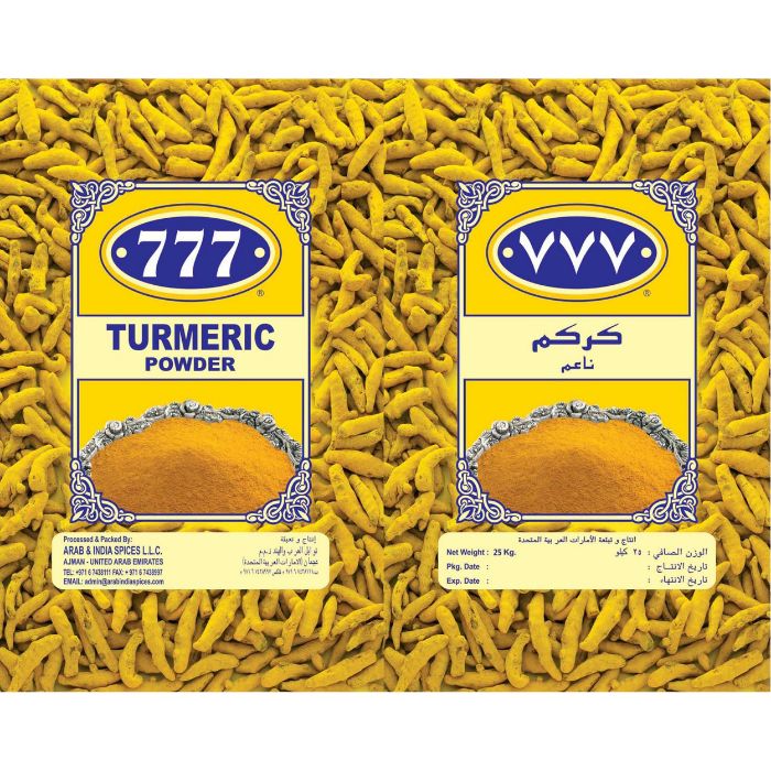 777 Turmeric Powder 25kg