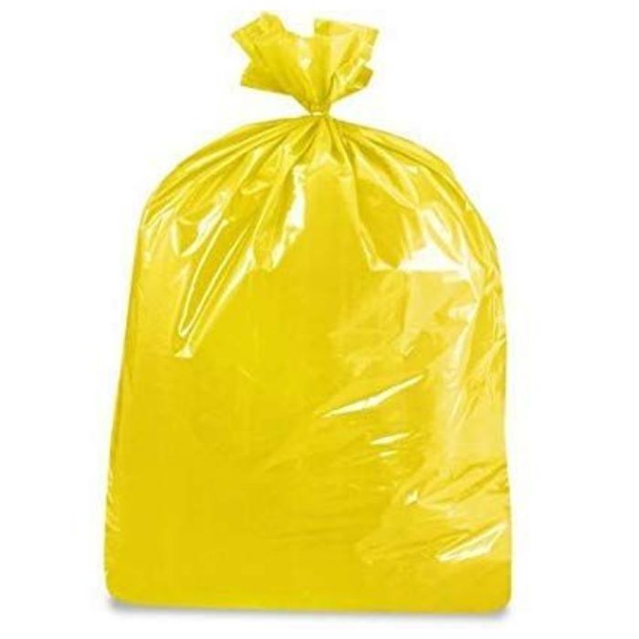 Degradable Butchery Bag Yellow 1x30pcs