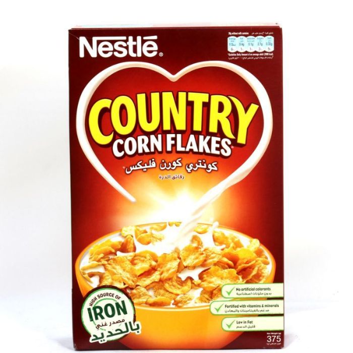 Nestle Country Corn Flakes 14x375gm