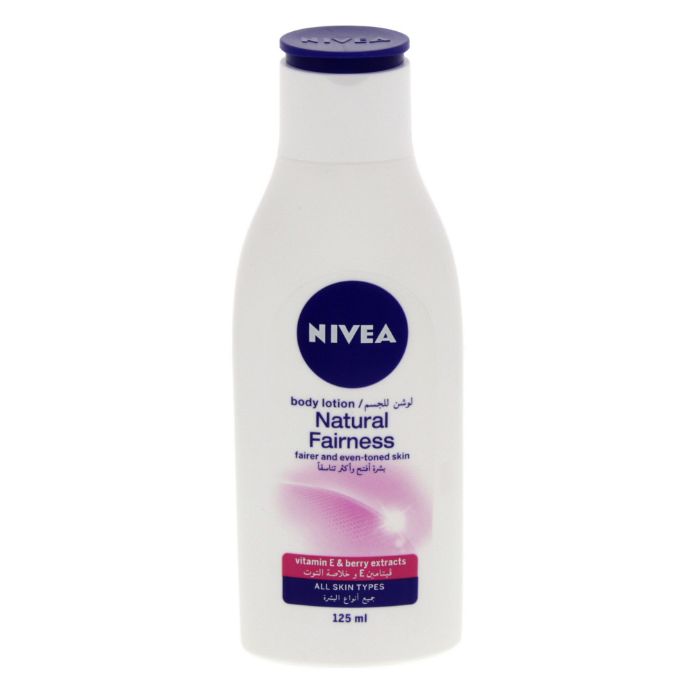 Nivea B/Lotion Natural Fairness 12x125ml