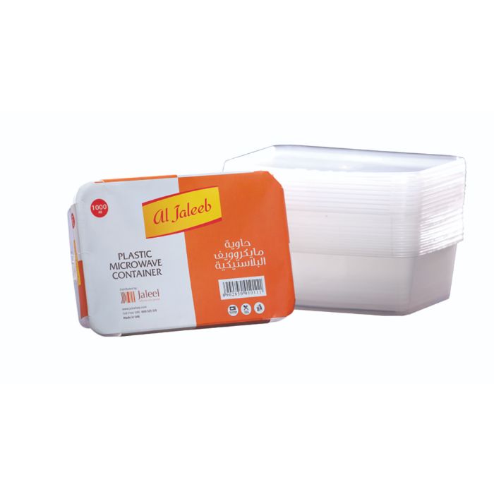 Al Jaleeb Microwave Cont.1000ml 50x10pcs