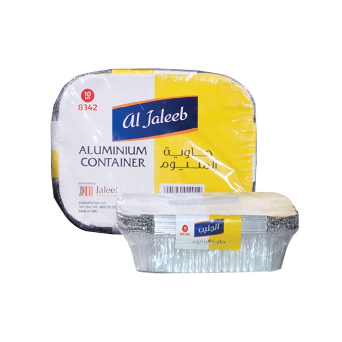 Al Jaleeb Alum.Container.8342 100x10pcs