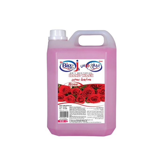 Mr.Bigg J`s Handwash Rose 4x5Ltr