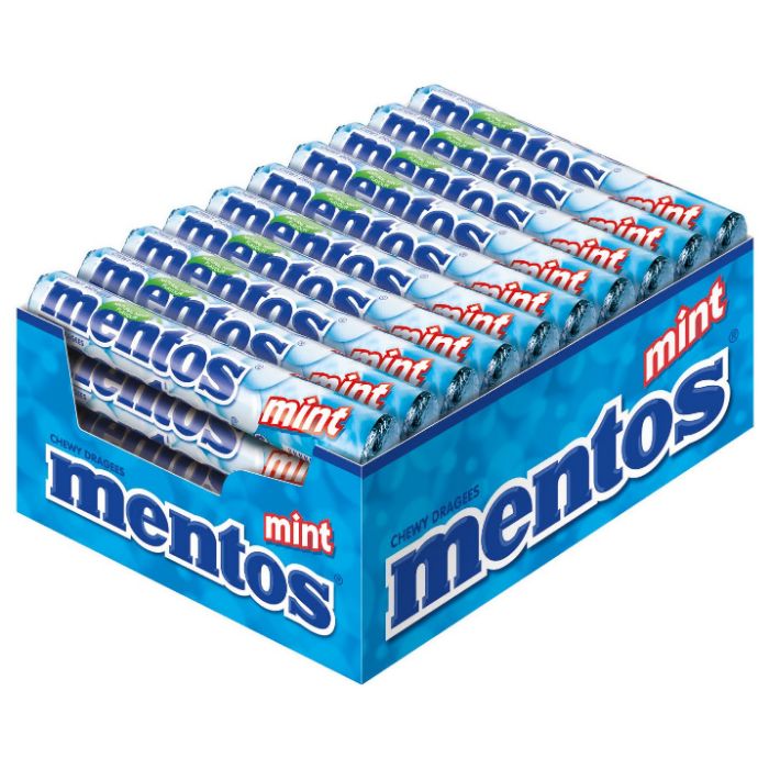 Mentos Mint Roll 12x24x30gm