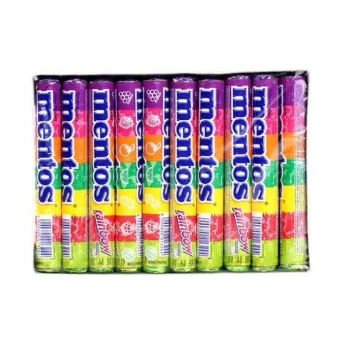 Mentos Rainbow Roll 12x24x30gm