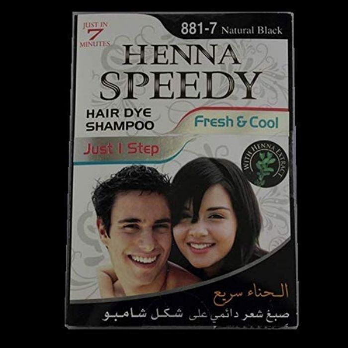 HennaSpeedy H/Dy Shamp.N/Blk 881-7 20x12