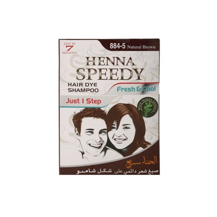 HennaSpeedy H/Dy Shamp.N/Bwn 884-5 20x12