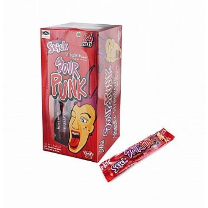 Sour Punk Gmy Chocolate B/Bry 12x24x50gm