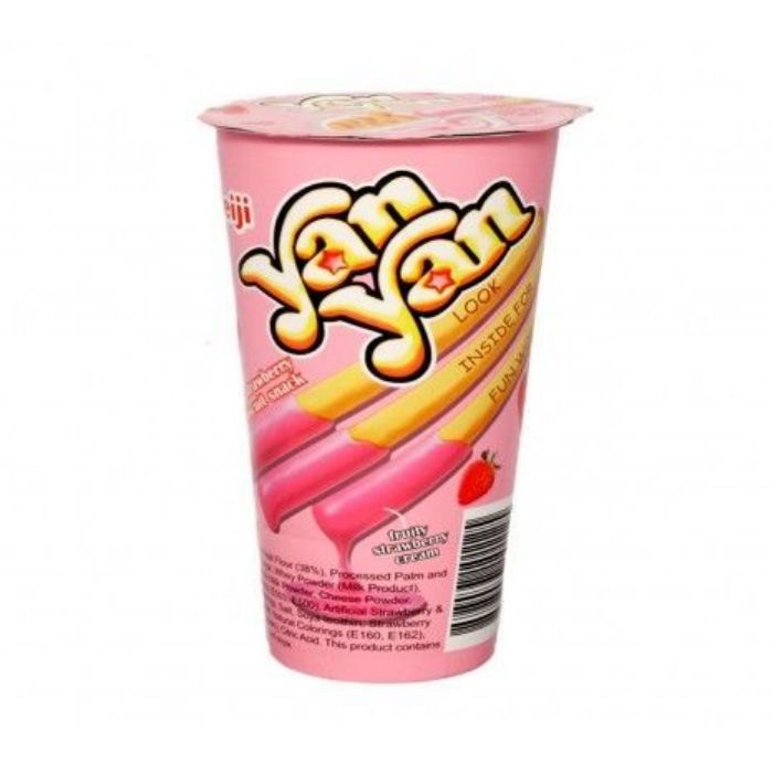 Meiji Yan Yan Strawbery 8x10x50gm