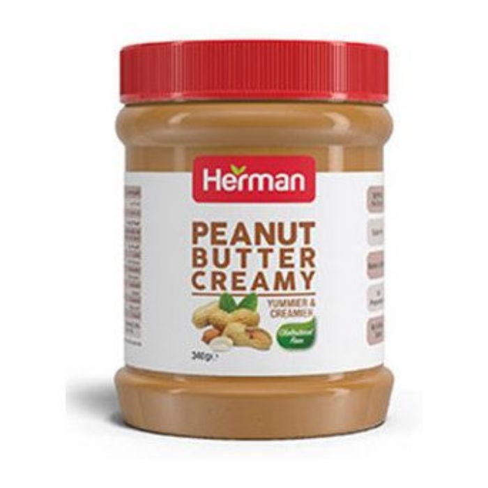 Herman Peanut Butter Creamy 12x340gm
