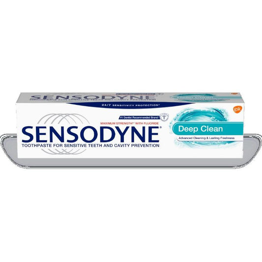 Sensodyne T/Paste Deep Clean Gel 12x75ml