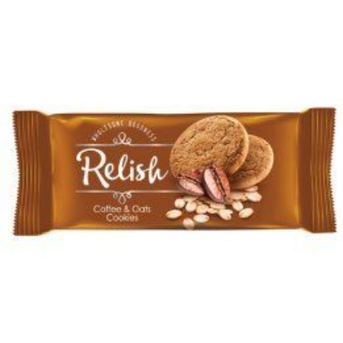 Relish Coffee & Oat Cookies 6x12x42gm