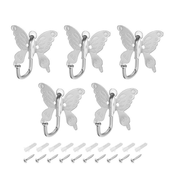 Wall Hooks Butterfly 3pcs(10) YW 1x180