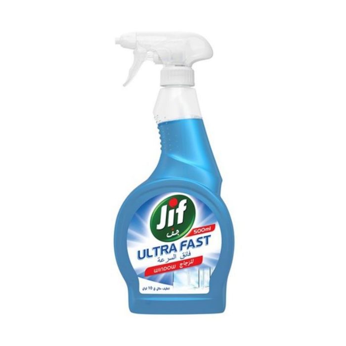 Jif Ultra Fast Window Cleaner 12x500ml
