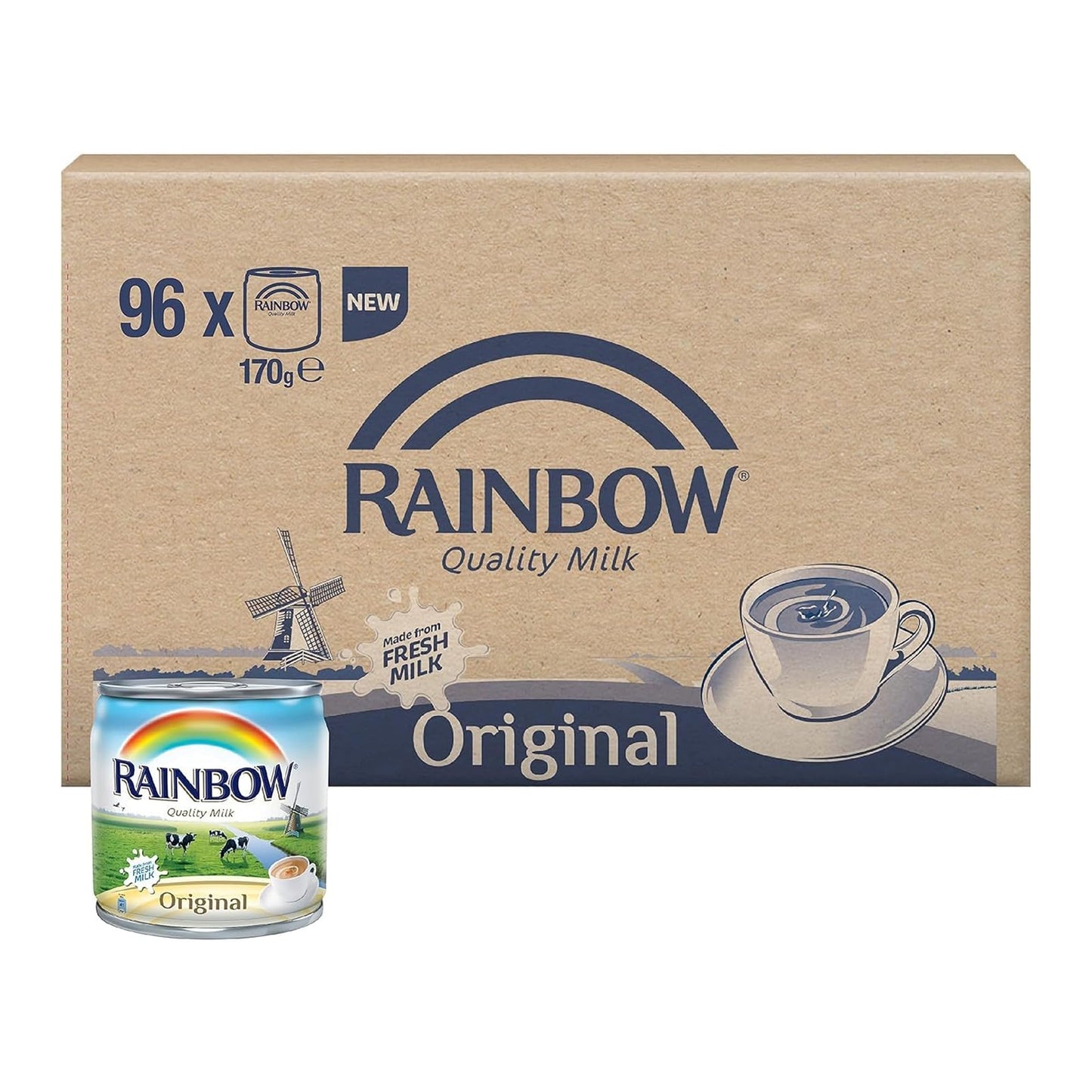Rainbow Milk Vitamin D 96x170gm