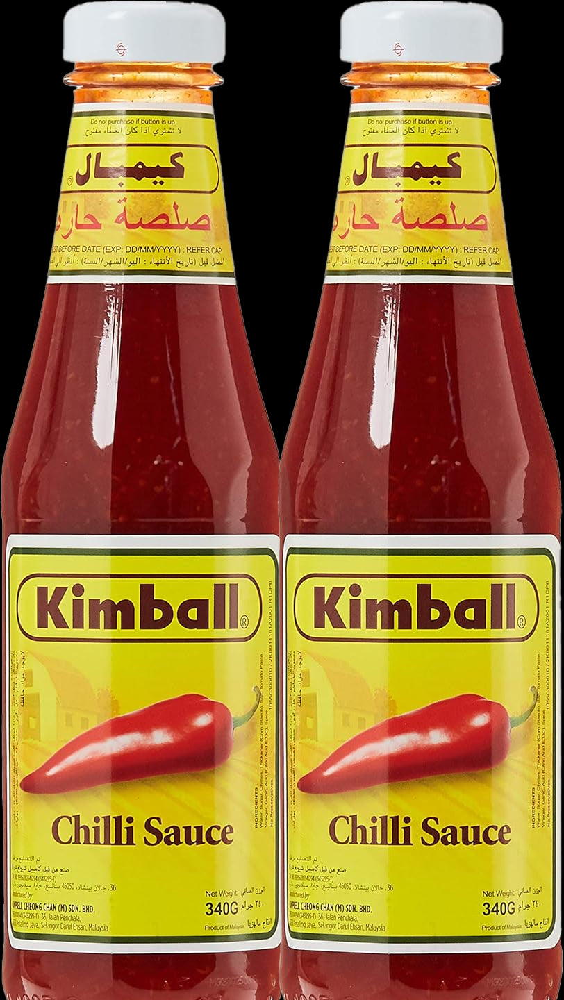 Kimball Chilli Sauce 8x3x340gm