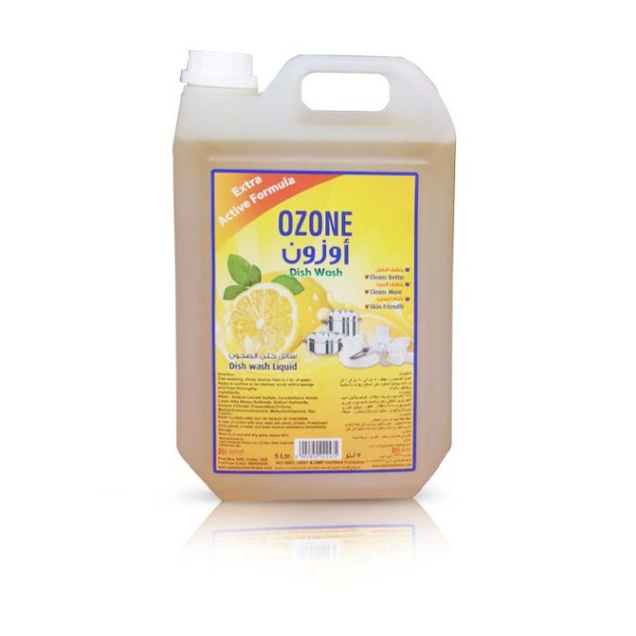 Ozone Dish Wash Lemon 4x5ltr