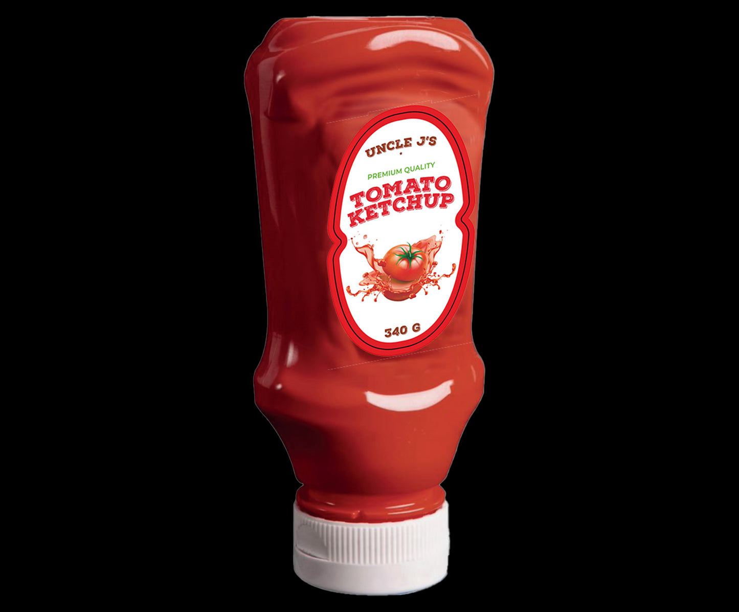 Uncle J`s Tomato Ketchup 8x3x340gm