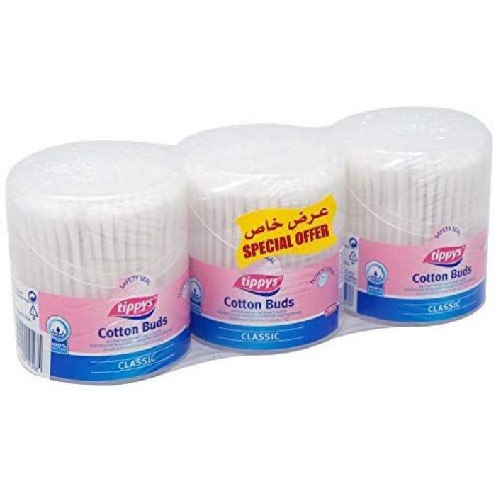 Tippys Cotton Buds S/Offer 100's 8x3pcs