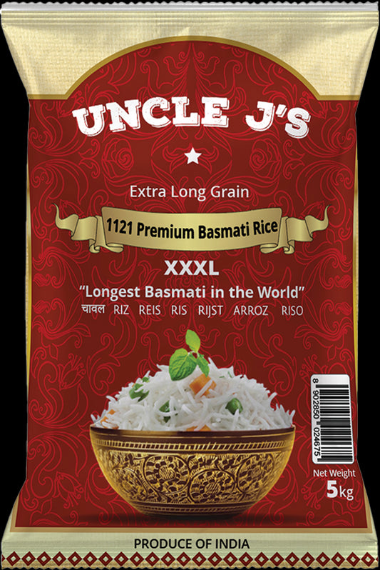 Uncle J`s 1121 Prm XXXL Basmati 8x5kg