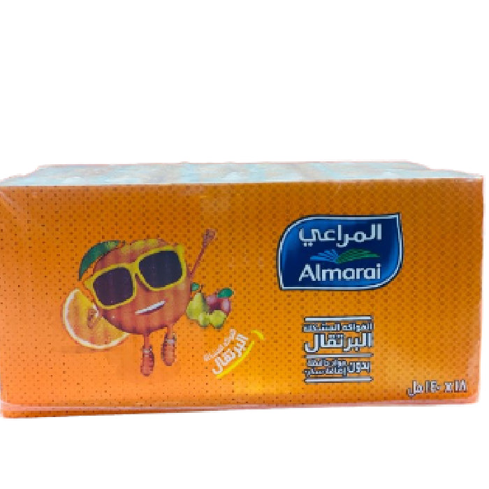 Almarai UHT Juice Orange 100% 3x6x140ml